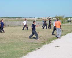 Travail double bokken