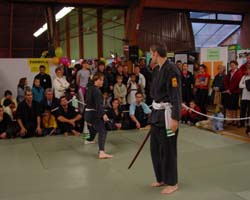 Travail avec bokken